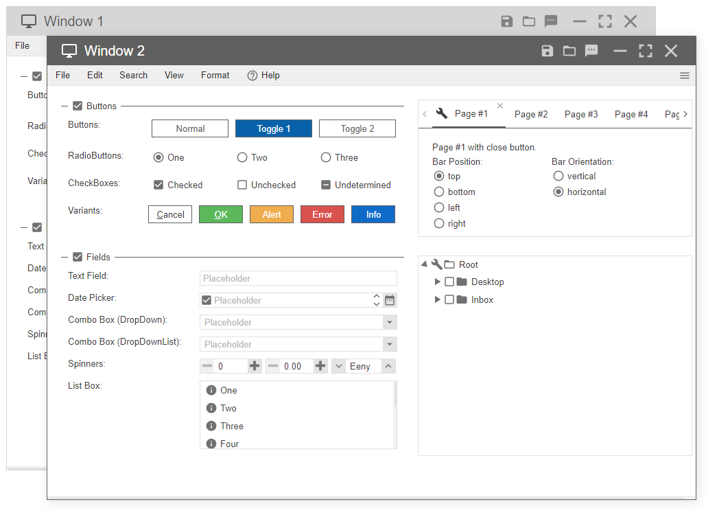 Wisej.NET Graphite-3 Theme